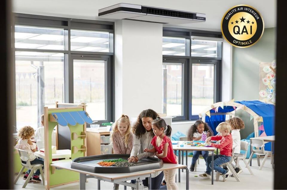 systèmes de ventilation pour les salles de classe - S&P