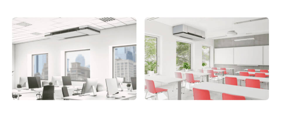 ventilation pour les salles de classe - S&P