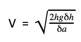 Fórmula para calcular la velocidad del aire - S&P