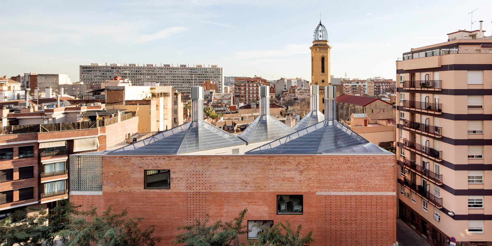 Centro Cívico Cristalleries Planell - Técnicas de la arquitectura bioclímatica