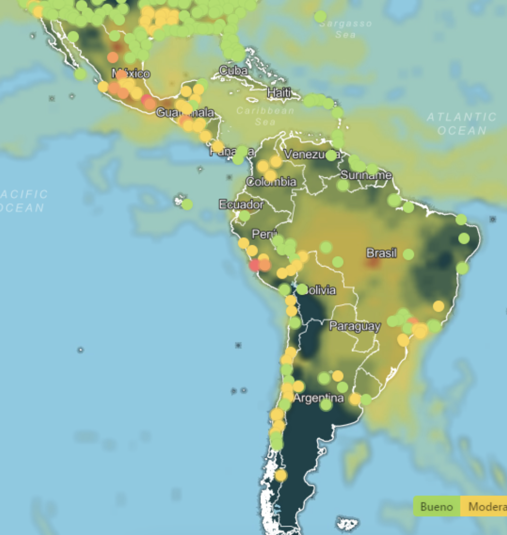 contaminacion del aire latinoamerica