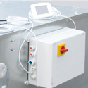 <strong>Integrated electronic controller</strong><br>Integrated electronic controller mounted on the cabinet.