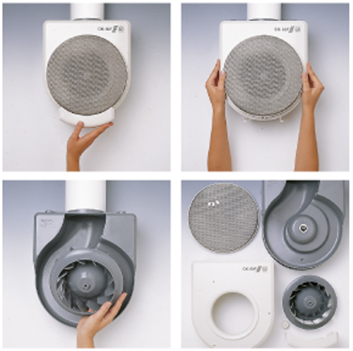 <strong>Desmontables</strong><br>Fáciles de demontar y lavar, incluso en lavavajillas (a temperatura máxima de 60ºC).