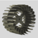 <strong>Roue centrifuge à action<br></strong>Permet de fournir un débit important avec un faible niveau sonore.
