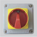 <strong>Optional isolator</strong><br>Electrical Isolator fitted to fan for security, IP65, F400, factory fitted or as an accessory.
