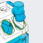 <strong>Gran estanqueidad</strong><br>Juntas de bimaterial que proporcionan gran estanqueidad y garantizan las prestaciones.