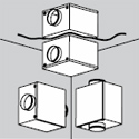<strong>Install in any position.</strong><br>They can be installed in vertical, horizontal or inverted positions.
