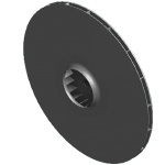 Rodete de álabes radiales