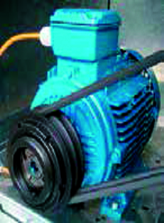 <strong>Transmisión por correa trapezoidal y polea</strong>