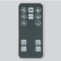 <strong>Remote control of model RESPIRO RD</strong><br>3 speeds<br>Humidity control<br>Modes:<br>- Only extraction<br>- Only supply<br>- Reversing impulsion and extraction.<br>- Security is only activated if humidity exceeds the limit.