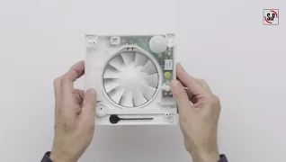 How to install SILENT DUAL S&P bathroom fan?